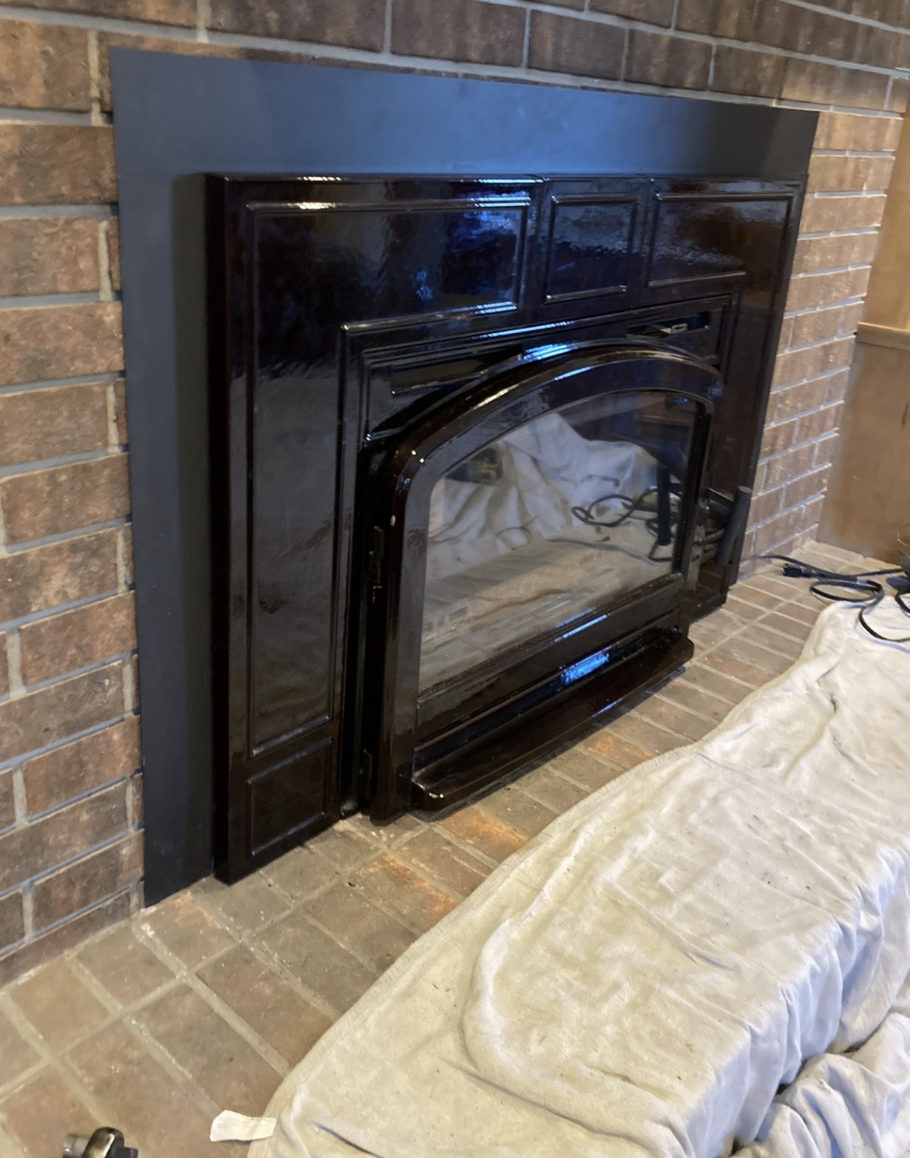 Factory-built fireplace installation Wilmington NC