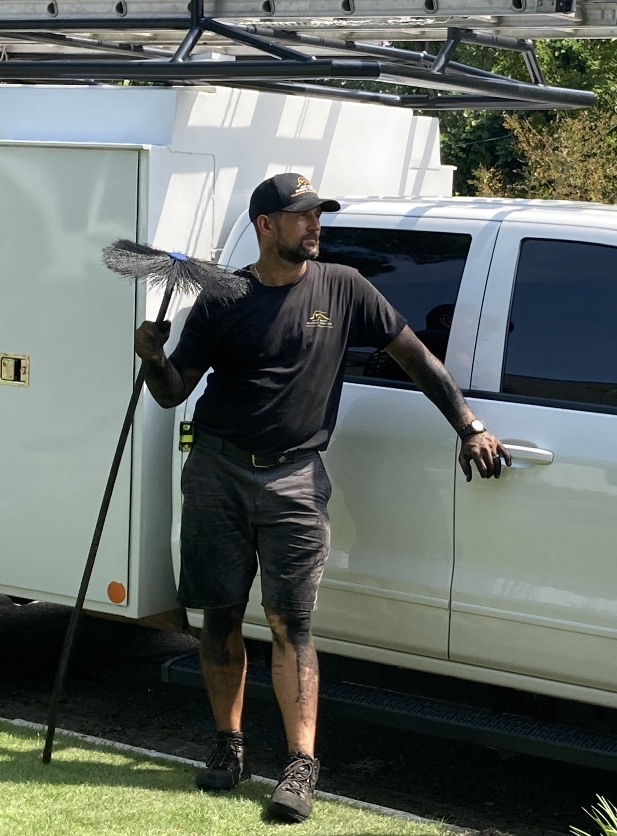 Jeff Sikes Chimney Services truck Wilmington NC
